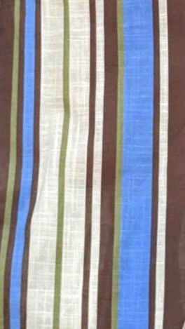 Tierra Strapless Maxi Dress - Blue/Khaki Stripe