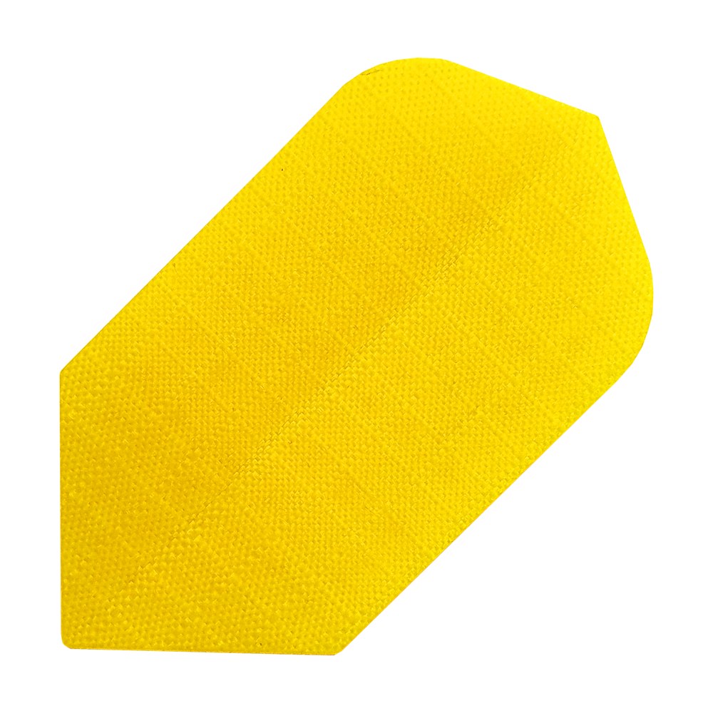 Nylon Fabric Flights - Slim - YELLOW