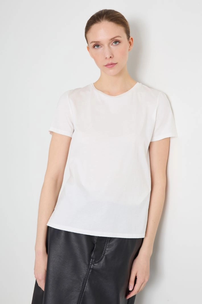 Jersey T-shirt - WHITE