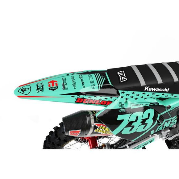Kit déco RiderUnik MX THERAPYKAWASAKI 250 KX 250 F (KX250Z) - 2013 - 2016Ref : RU0176 / KAMXT09