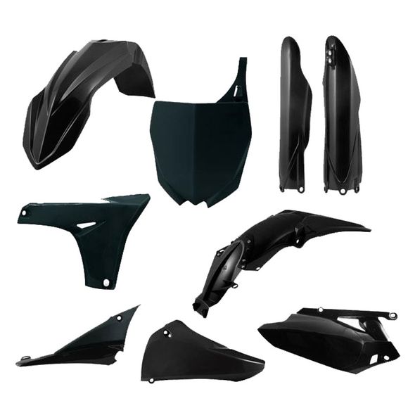 Acerbis Full plastic kit black colorRef: AE0906 / 0017563.090