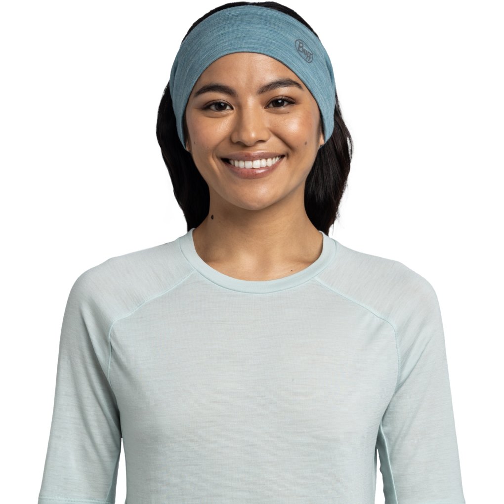 Buff® Merino Lightweight Headband - Solid Pool