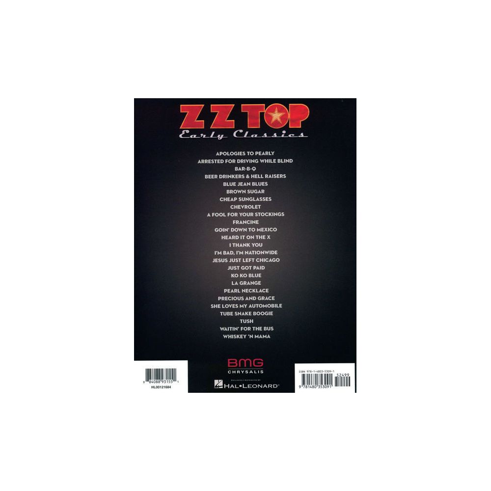 Hal Leonard ZZ Top Early Classics – Thomann Ireland