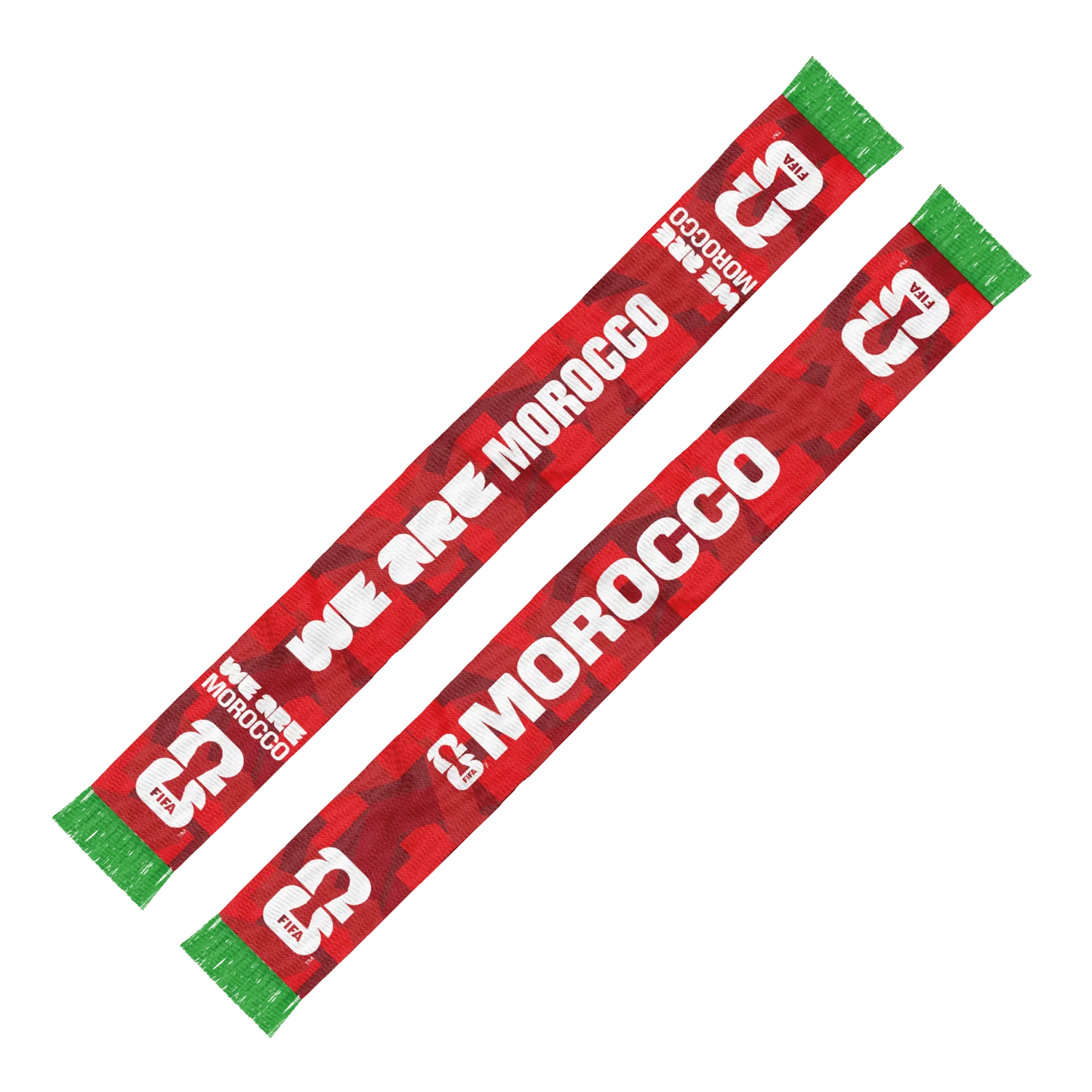 2026 Soccer Fan Collection 'We Are' Morocco Scarf