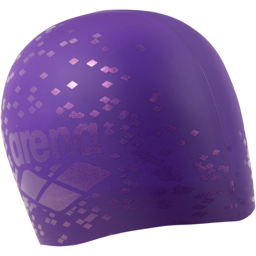 arena Shine Swim Cap - Plum/Violet