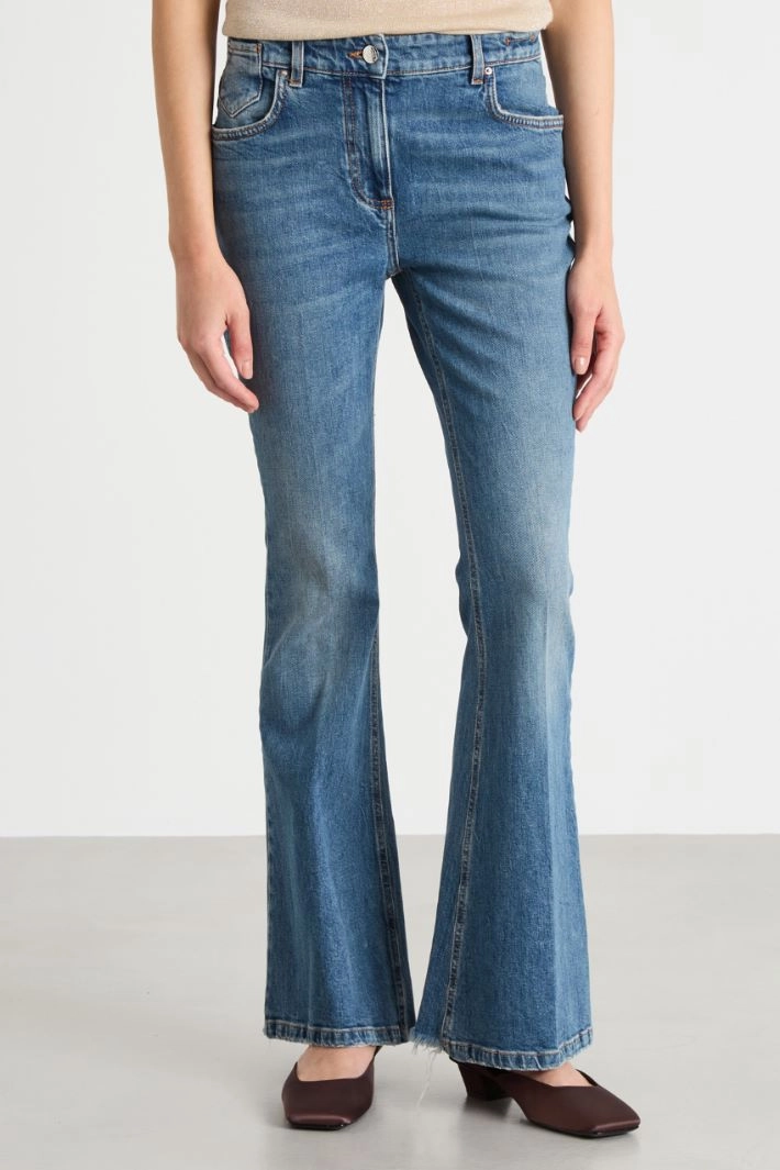 Bootcut jeans - BLUE
