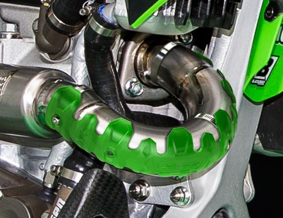 Polisport Exhaust Protector Mounting Kit with bolts and clipsRef: PLS00045A / 1073446