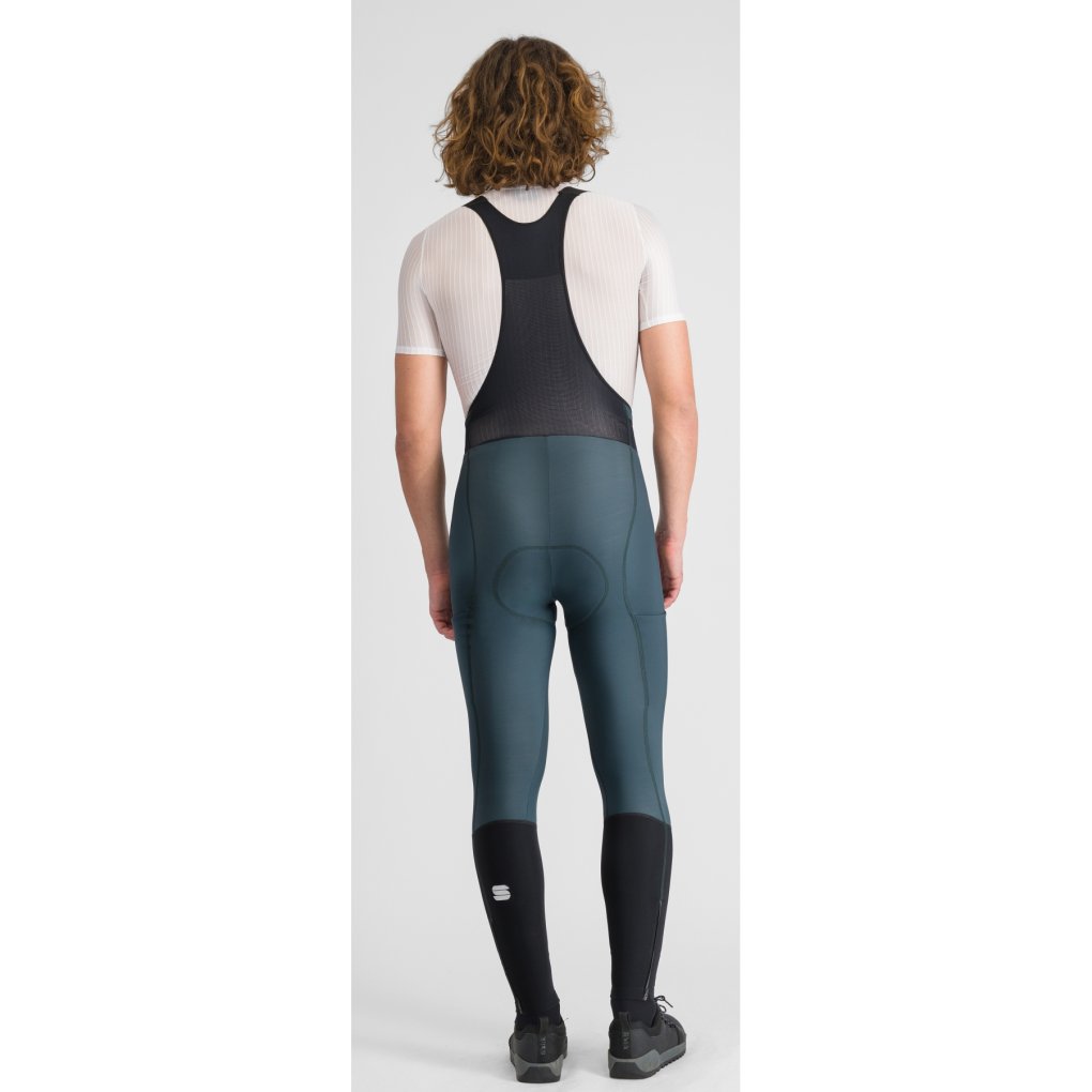 Sportful Supergiara Bibtights Men - 317 Deep Green Black