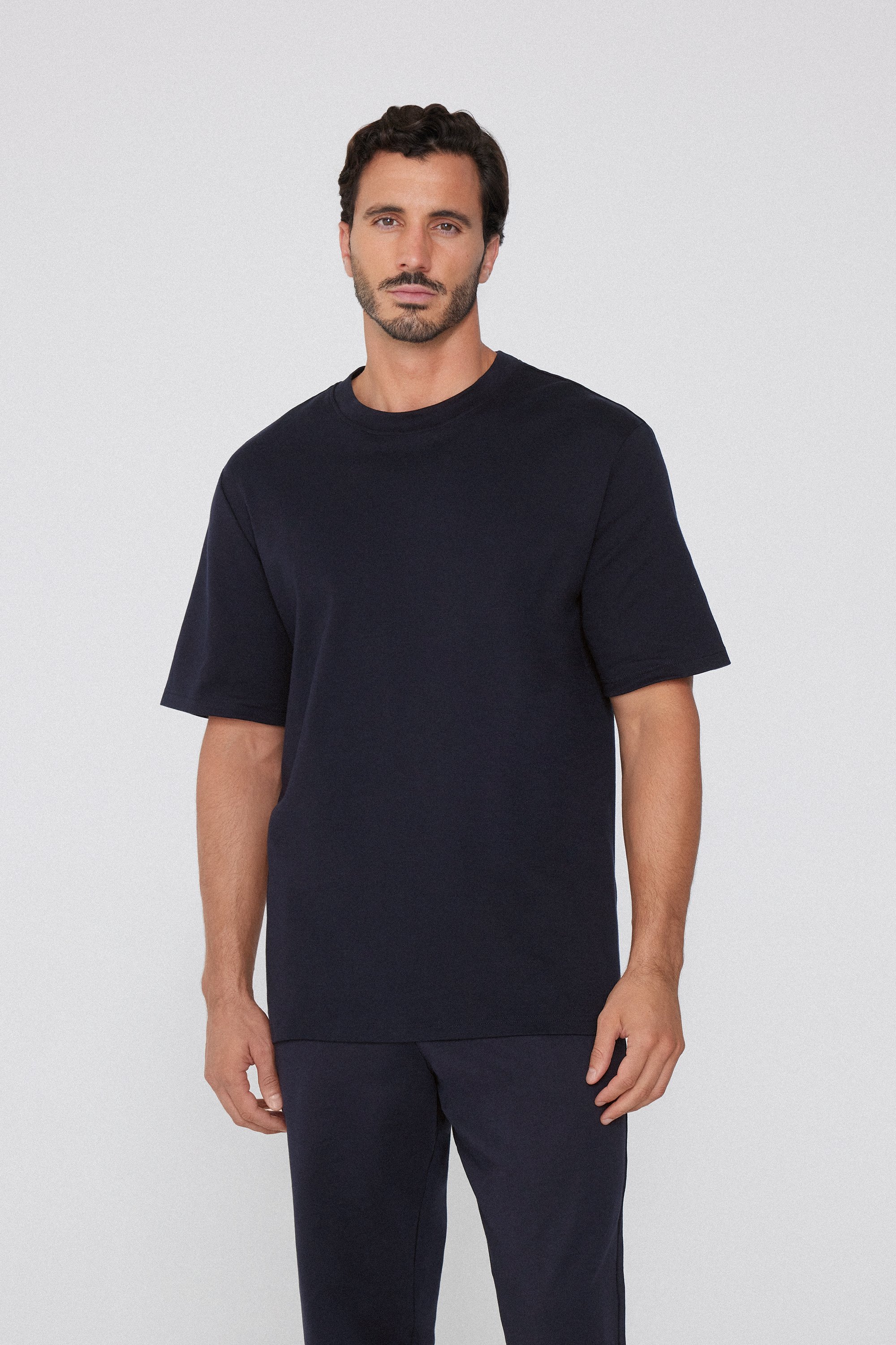 100% Heavy Cotton Round Neck T-Shirt