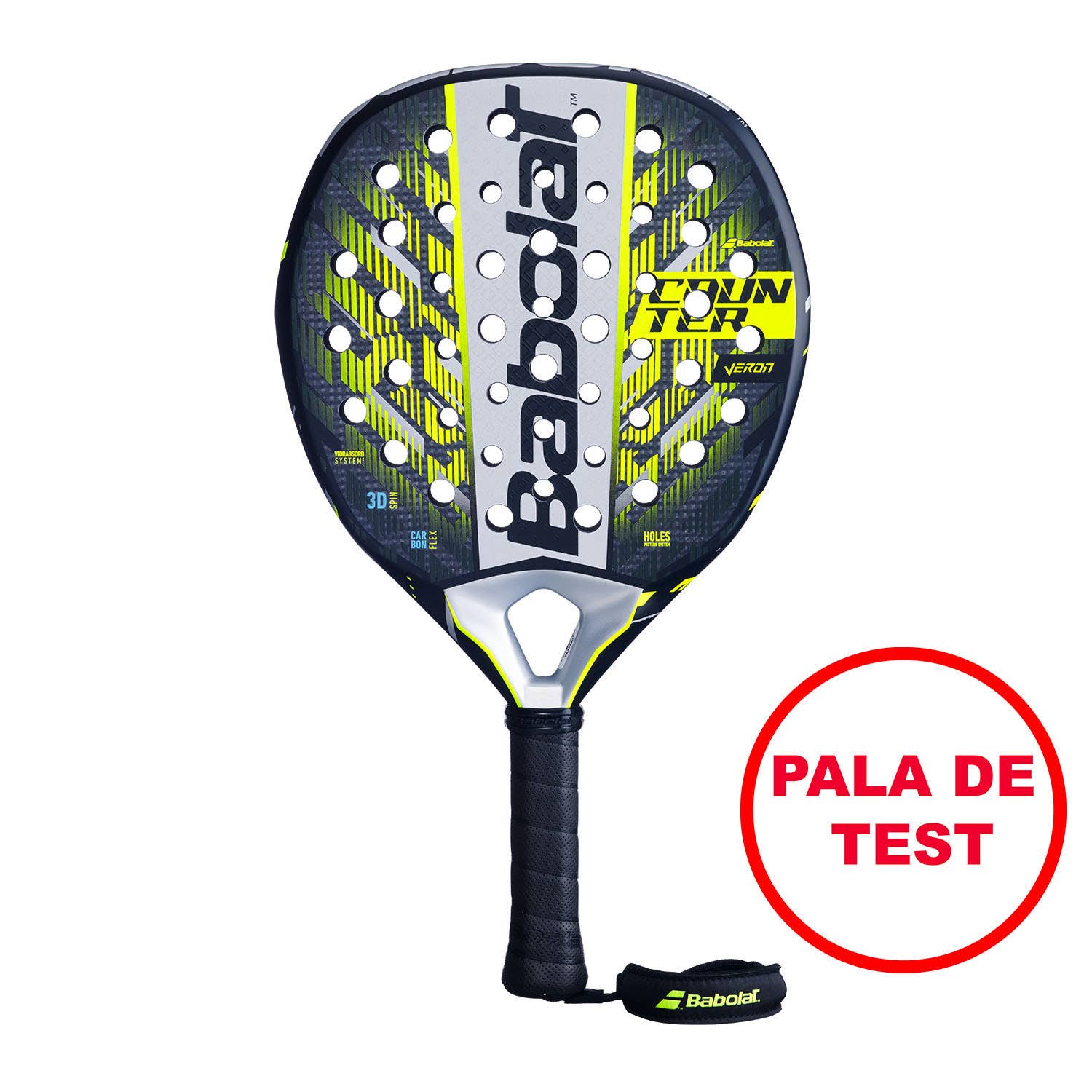RACKET TEST BABOLAT COUNTER VERON 2025
