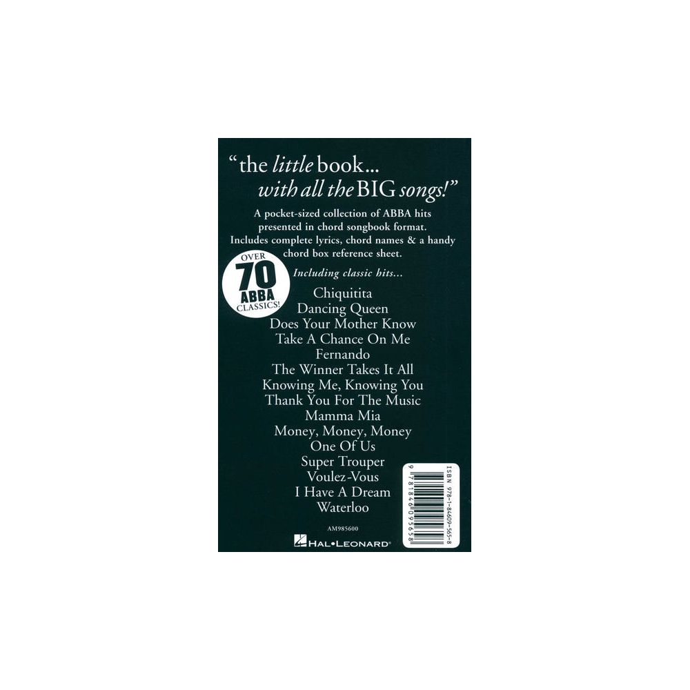 Wise Publications Little Black Book Abba – Thomann Ireland