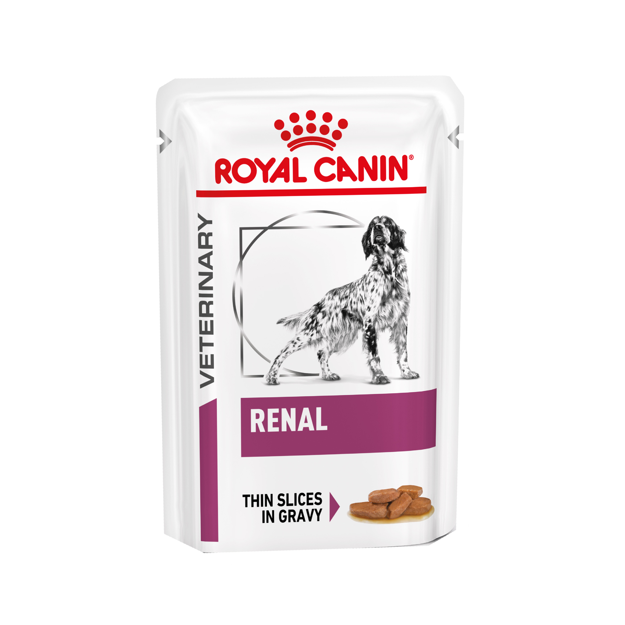 Royal Canin Renal Dog Meal Pouch 24 x 100 g