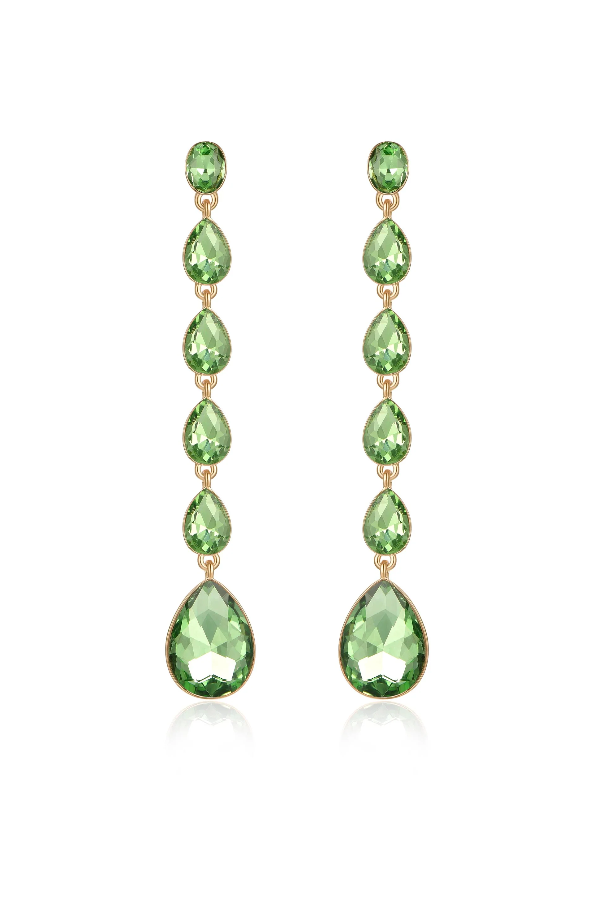 Crystallized Drop Earrings