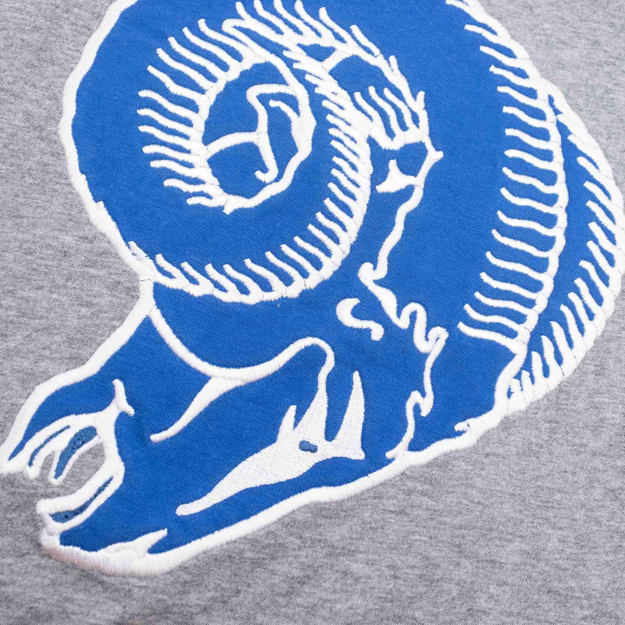 Los Angeles Rams Mitchell & Ness Color Blocked NFL Throwback T-Shirt