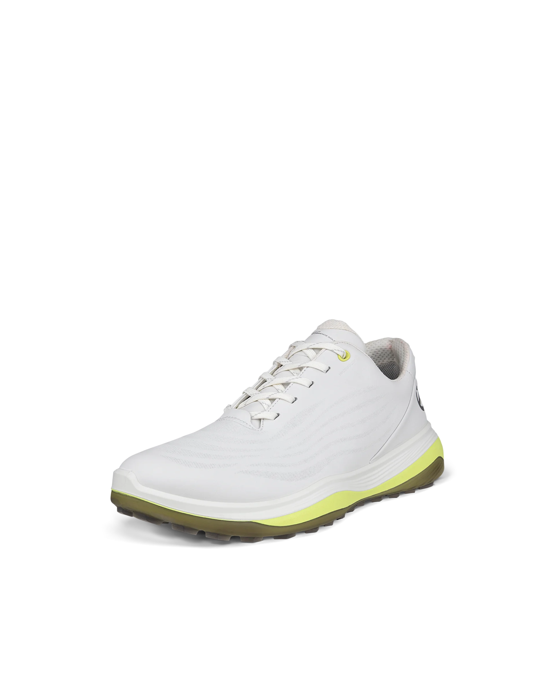 ECCO M GOLF LT1 Herren Wasserdichte Golfschuh aus Leder Weiß