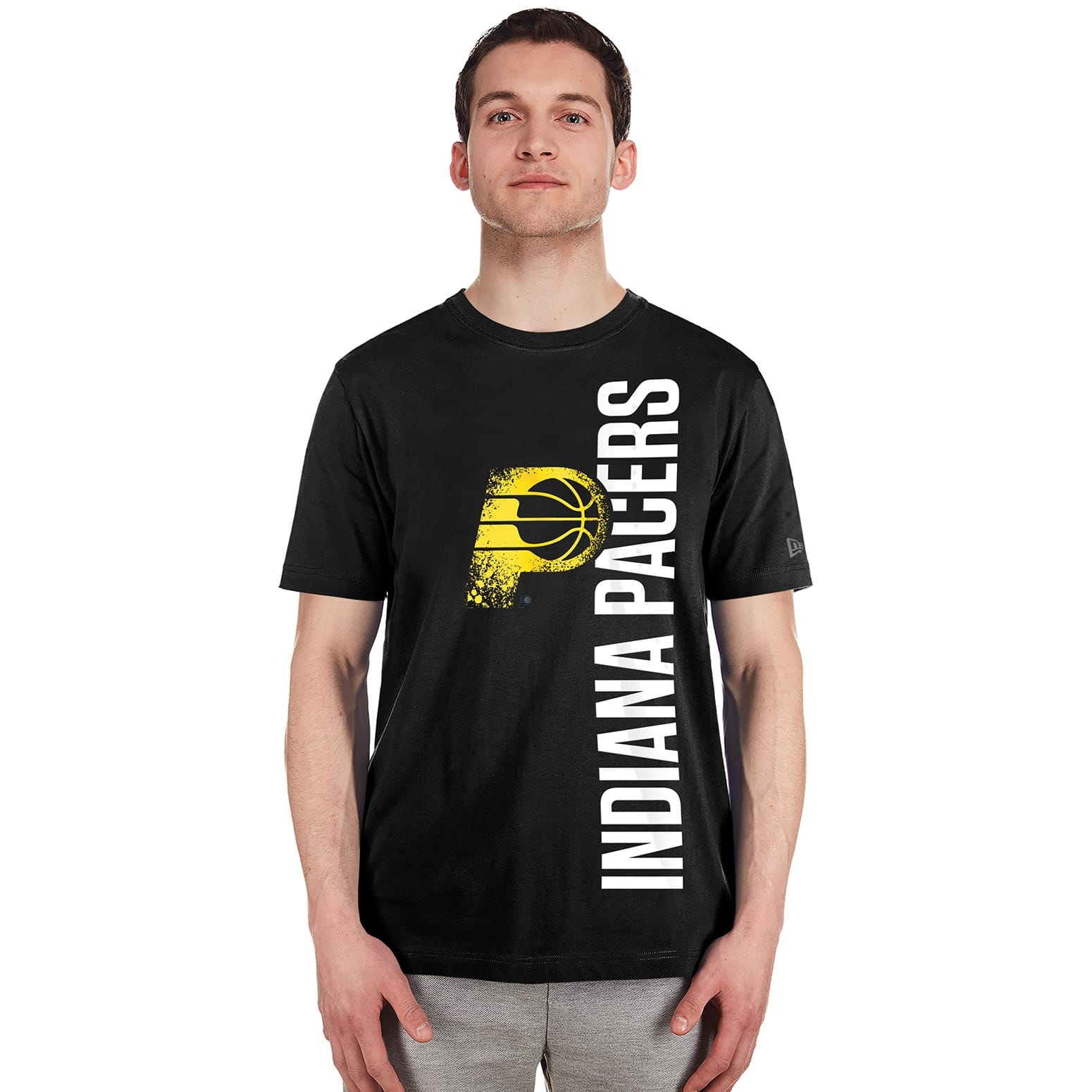 Indiana Pacers 2024 NBA City Edition New Era T-Shirt Black