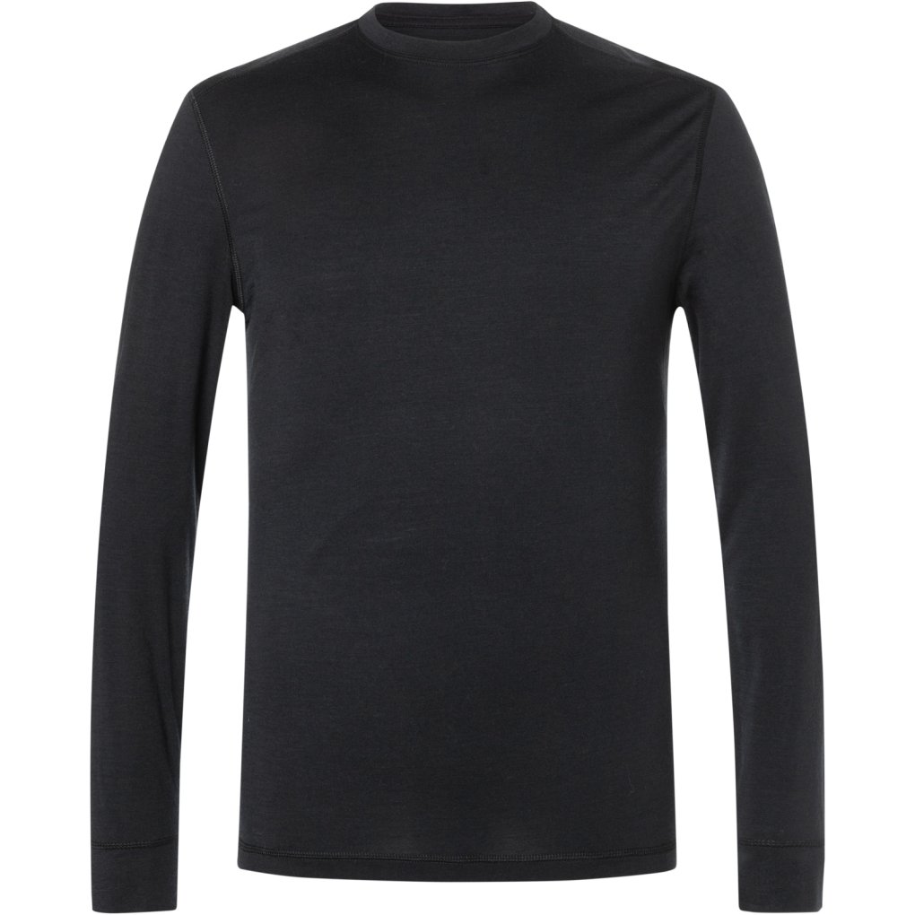 SUPER.NATURAL Bio Base Longsleeve Men - Jet Black
