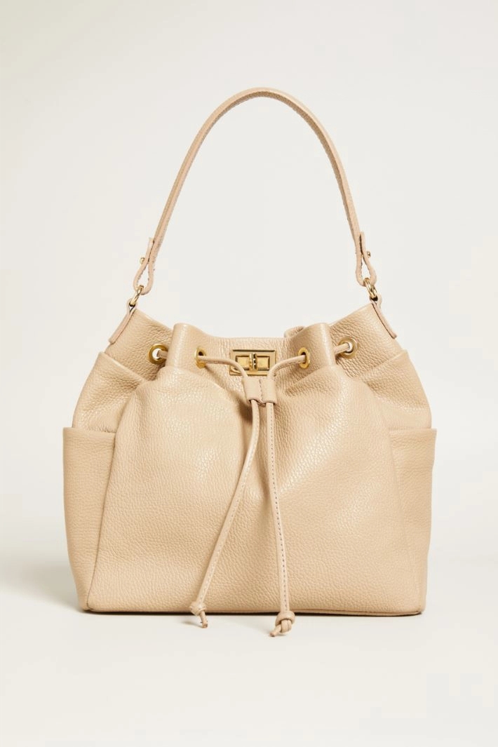 Shoulder bag - LIGHT BEIGE