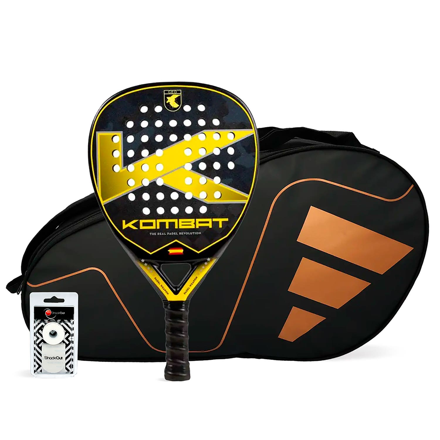 PACK Kombat Geo padel bag Adidas Carbon control