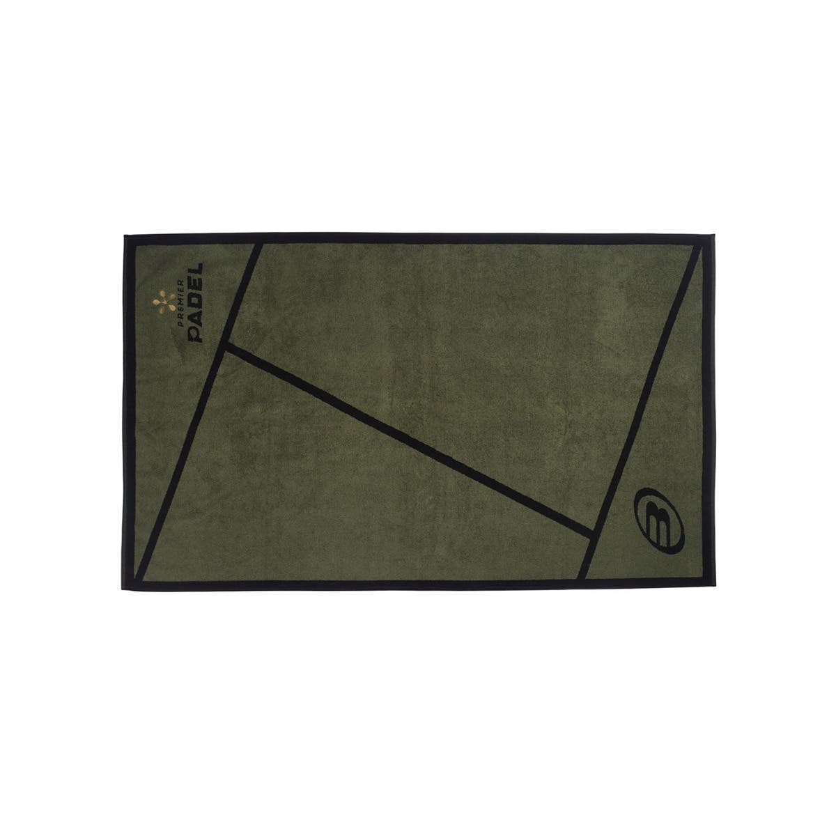 TOWEL BULLPADEL BLACK/BEIGE 2026 TOWPP100X50