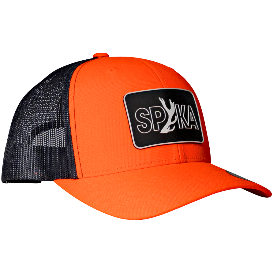 Spika Patch Trucker Cap Unisex (Cast Antler Blaze\/ Charcoal)