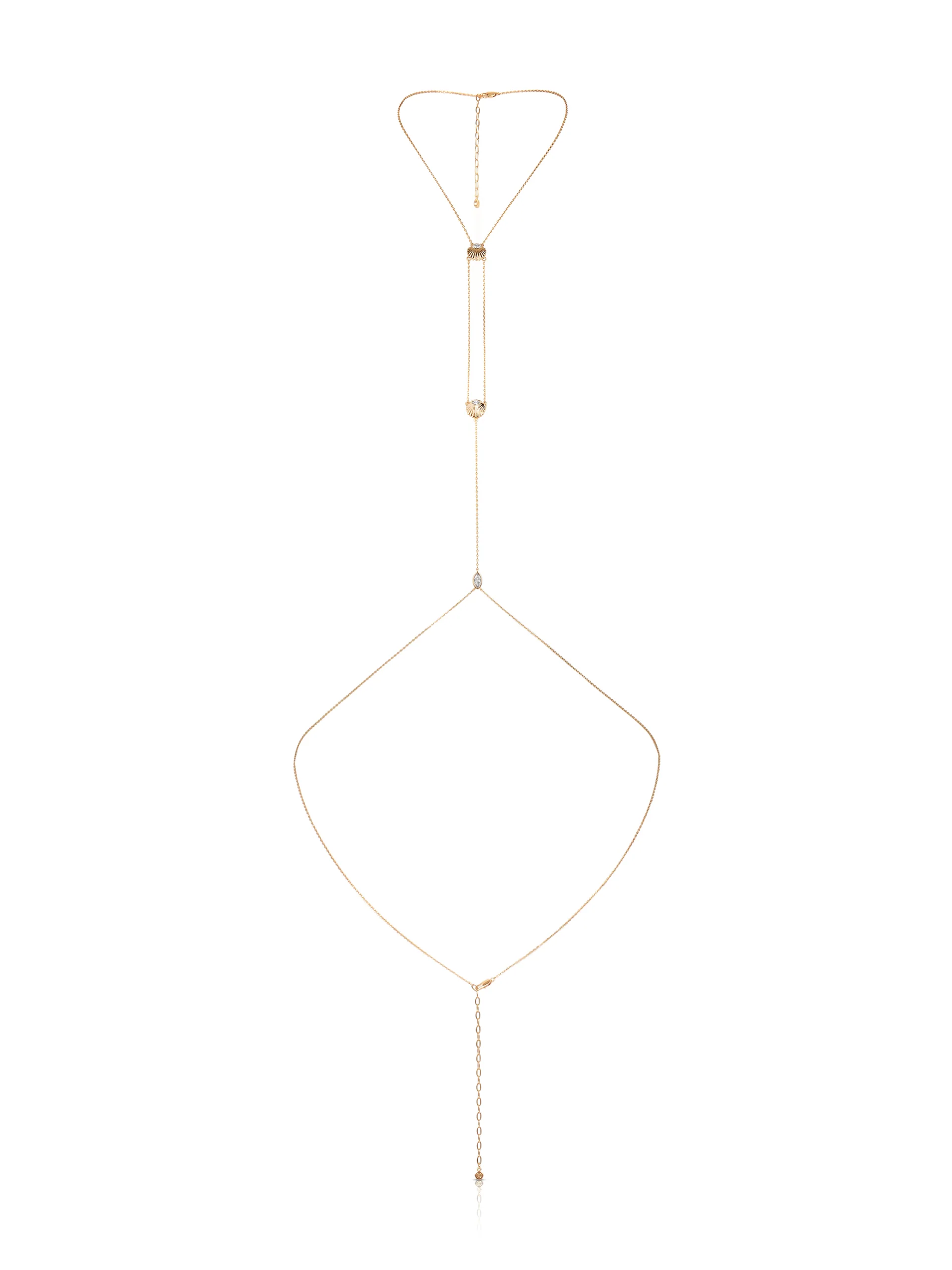 Dainty Shell Body Chain