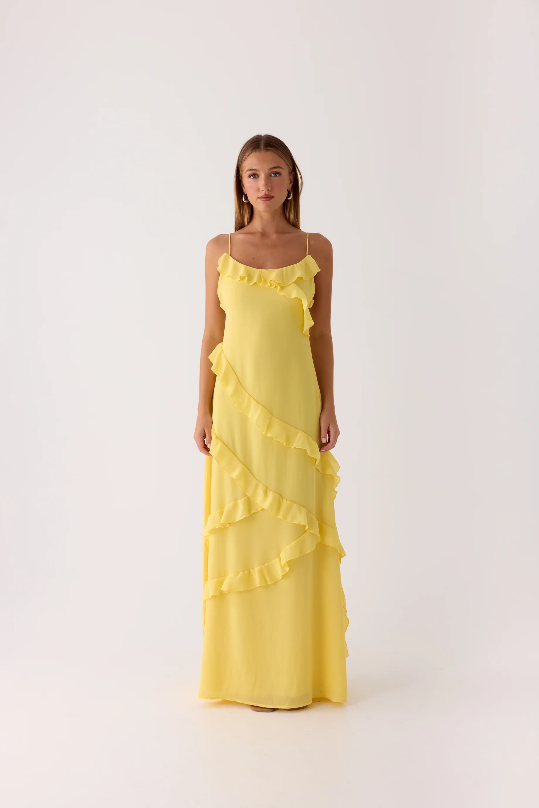 Mishal Maxi Dress - Bright Lemon