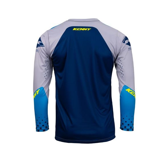 Kenny TRACK FOCUS CHILDREN'S cross jersey - Blue / YellowRef: ke1741-c52437