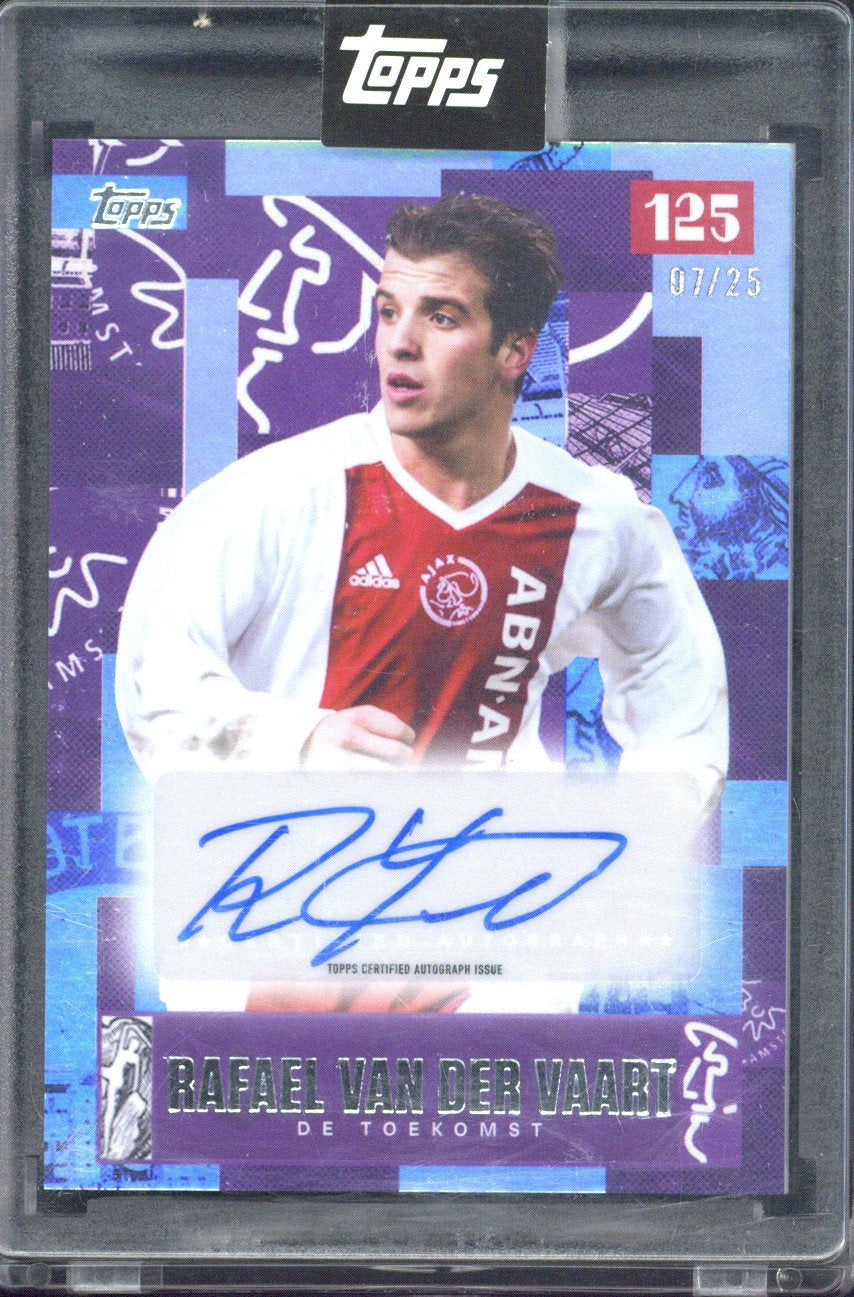 2025 Topps Ajax 125 Years Rafael van der Vaart Autograph /25