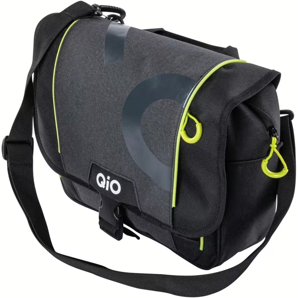 QiO front bike pannier Mattis 8L - black/anthrazit