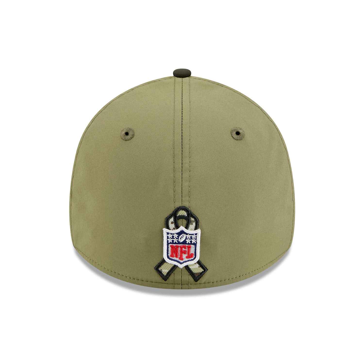 Carolina Panthers 2025 NFL Salute to Service 39THIRTY Flex Cap Olive