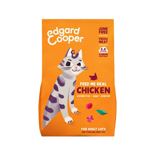 Edgard & Cooper Adult Cat - Free-range Chicken - Kibbles - 325 g