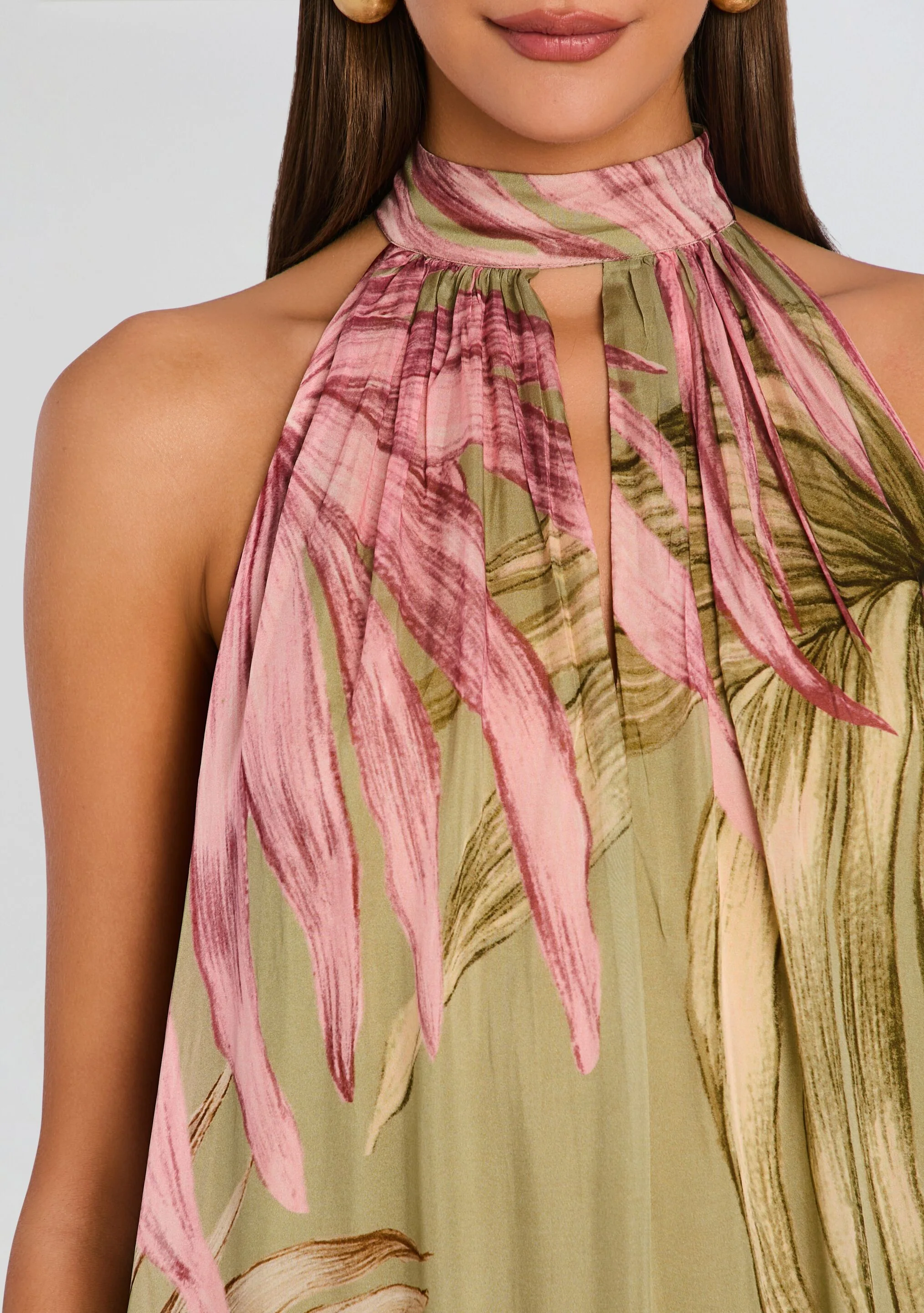 Fawn Flared Maxi Dress