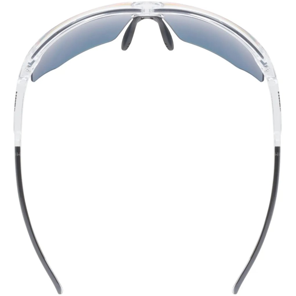 Uvex aerios Glasses - clear/mirror red
