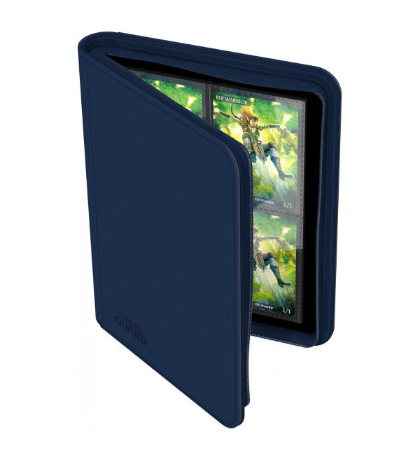 Ultimate Guard Zipfolio 160 - 8-Pocket Xenoskin - Dark Blue