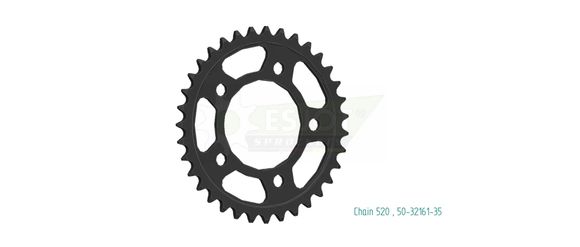 Esjot crown 35 teethHONDA 350 GB 350 S - 2025 - 2026Ref: Esjo00068A / 12113045
