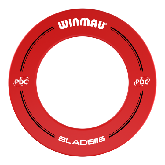 Winmau PDC Dartboard Surround - Red