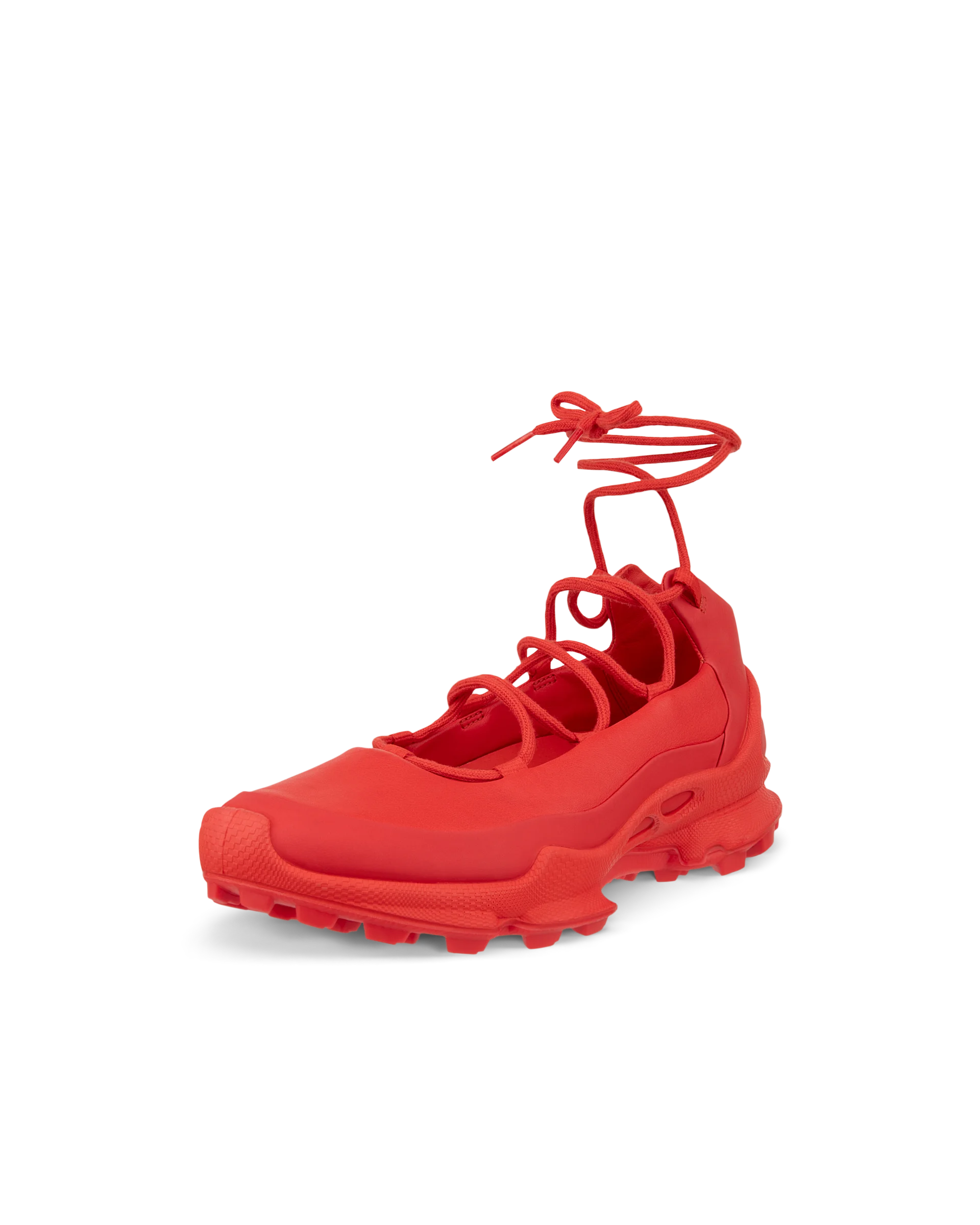 ECCO BIOM C-TRAIL W Damen Ledersneaker Rot