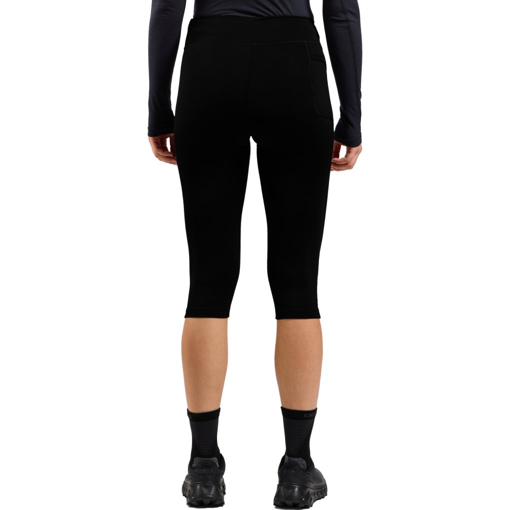 Odlo Essentials 3/4 Running Tights Women - black