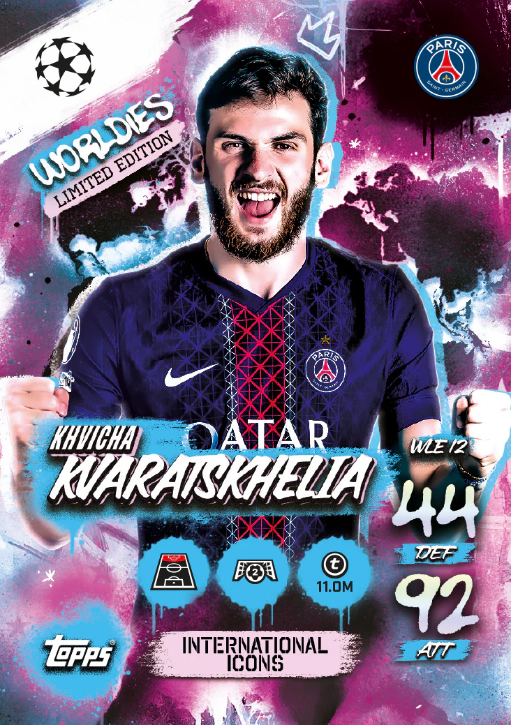 UCC Match Attax 2025/26 - Mini Tin - International Icons