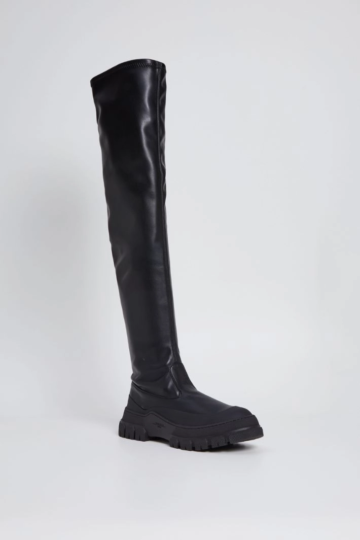 High boots - BLACK