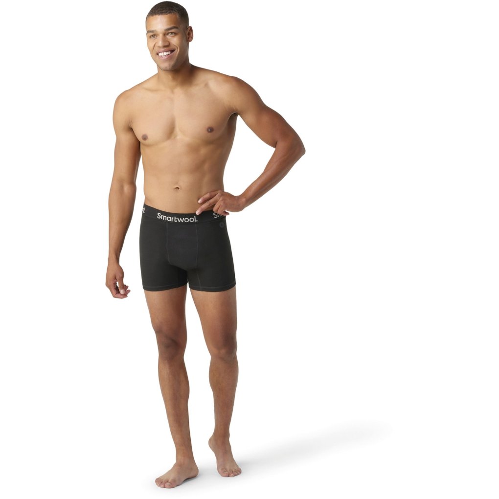 SmartWool Boxer Brief Boxed Men - 001 black