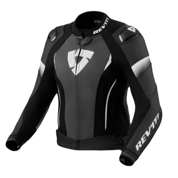 Motorcycle jacket Rev it XENA 4 pro ladies - black / whiteRef: RI1566