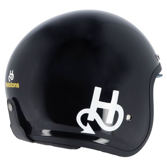 Helstons LOGO Jet Helmet - BlackRef: HS1181