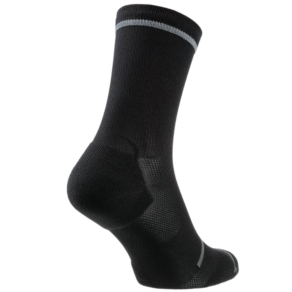 Odlo Ceramicool Reflective Micro Crew Cycling Socks - black