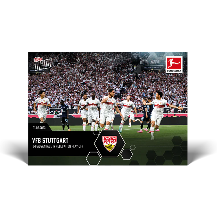 Topps UK - 3-0 Advantage in Bundesliga Play-off - Bundesliga TOPPS NOW® Card #219