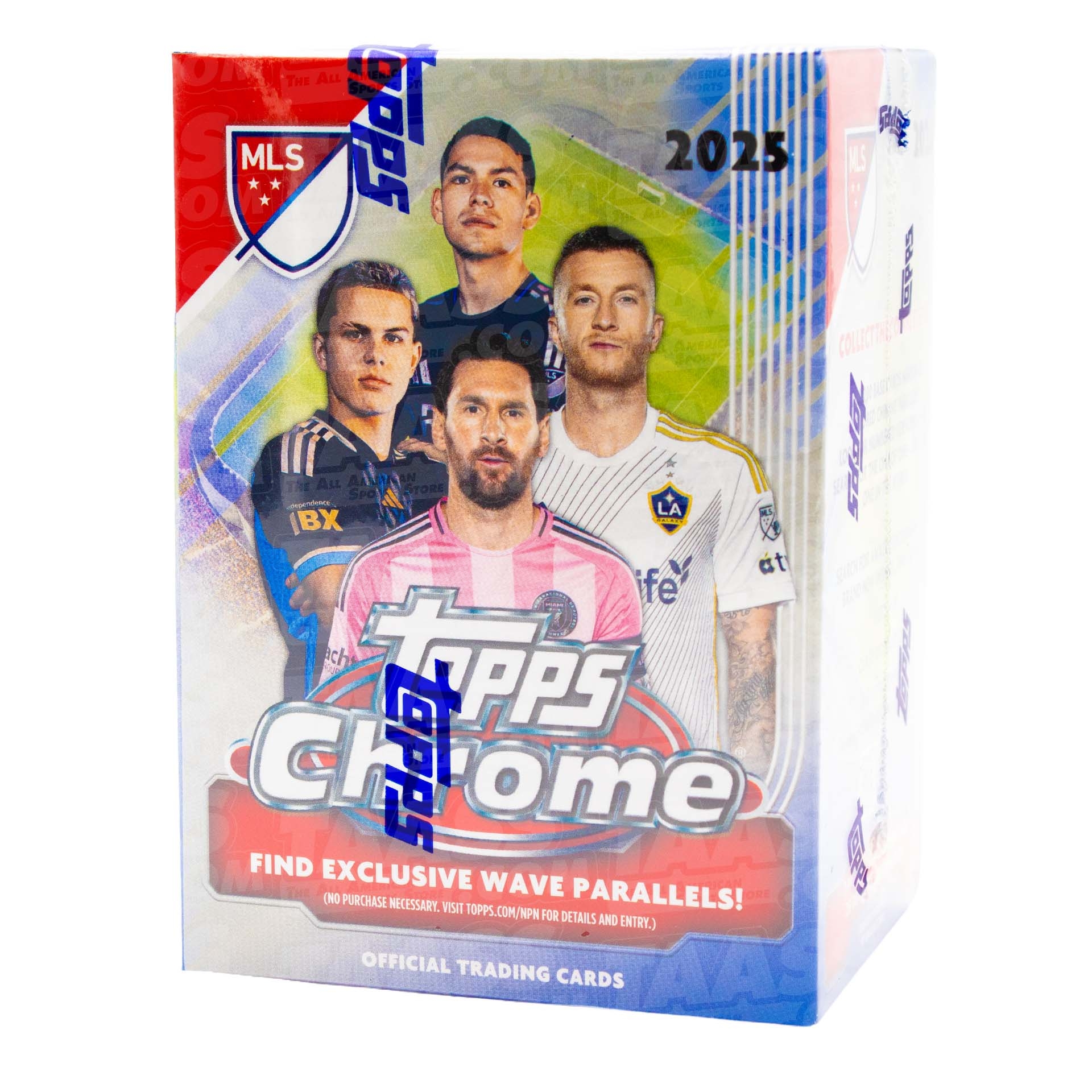 2025 Topps Chrome MLS Soccer Blaster Box