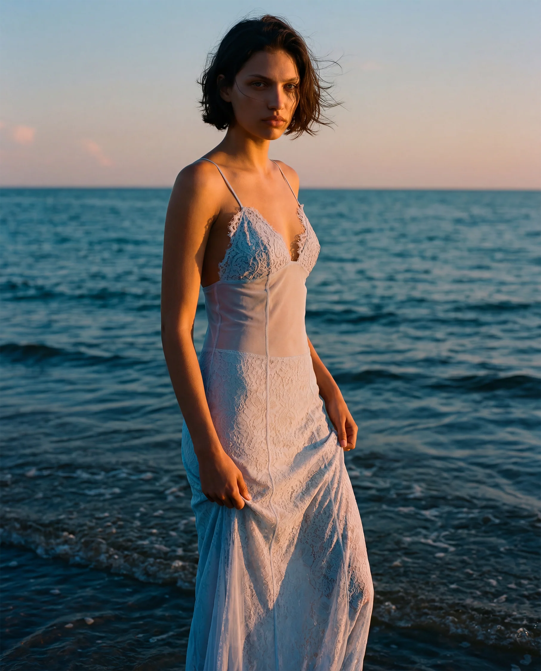Adriel Dress Cornflower