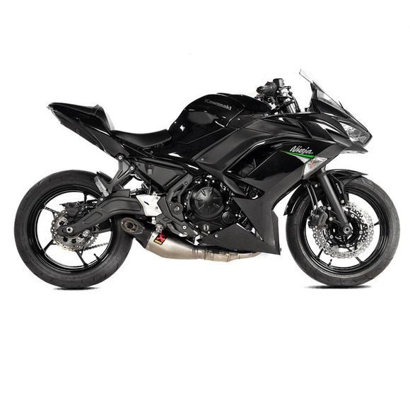 Ligne Complète Akrapovic Racing titane Embout carbone - GrisRef : SA0035 / 18103168