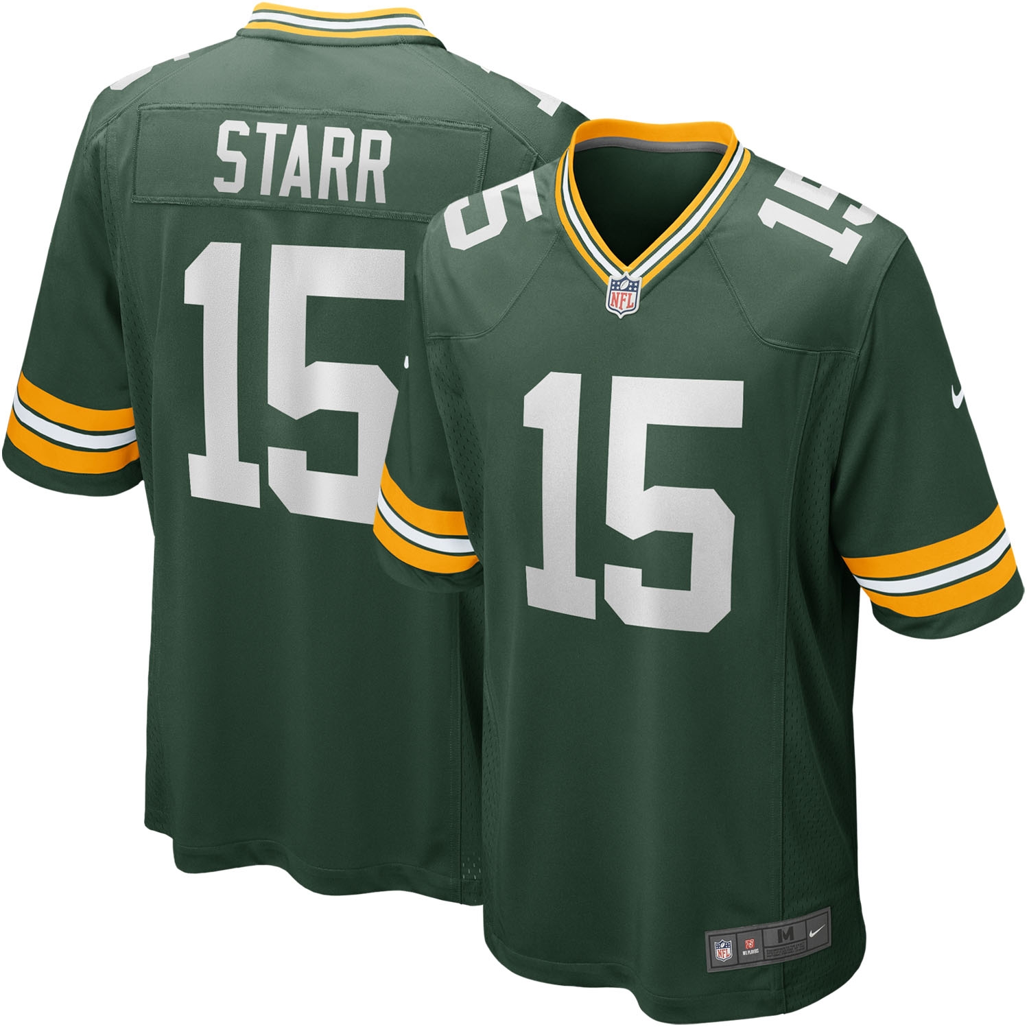 Bart Starr #15 Green Bay Packers Nike Game NFL Jersey Green